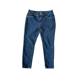Young & Modern Jeans Skinny Ankle Cropped Denim Dark Blue Women’s Size 12P